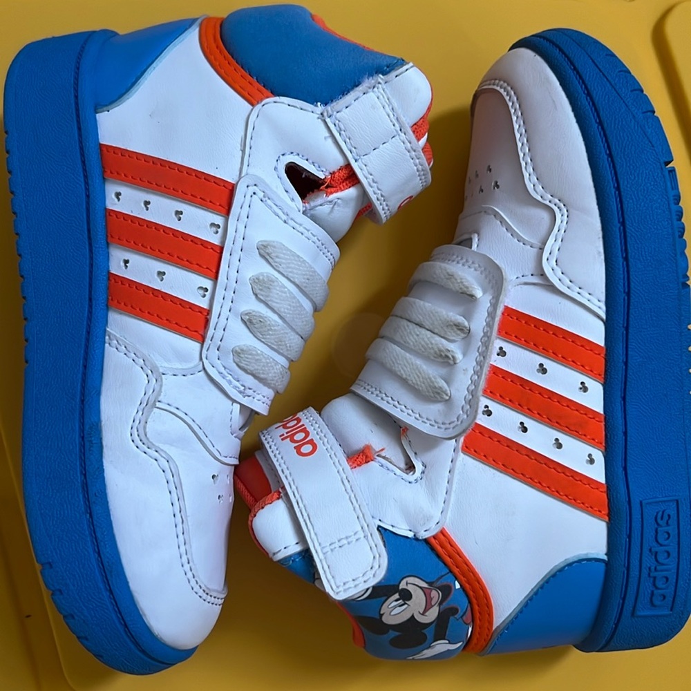 Adidas Mickey Mouse High Tops: size U.S. 10k